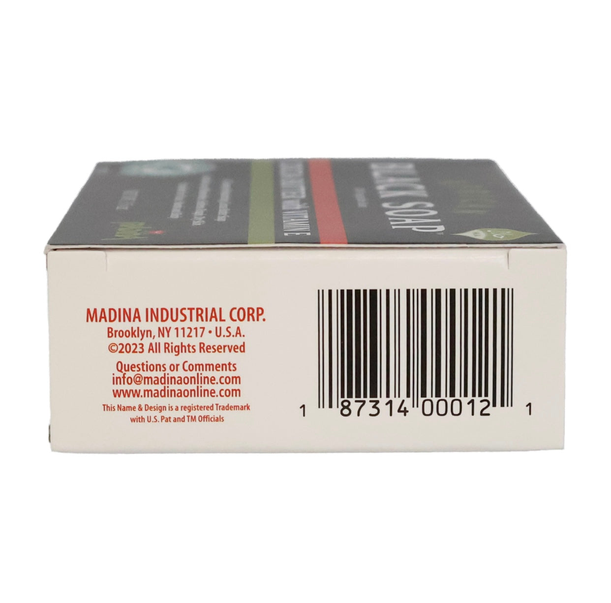 African Black Soap With Cocoa Butter & Vitamin E