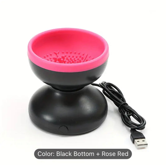 Automatic Makeup Brush Cleaner, USB Makeup Tool Cleaning Machine For Cleaning Makeup Brushes, Electric Brush Cleaner