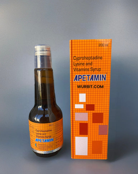 Apetamin Lysine Vitamin E Syrup