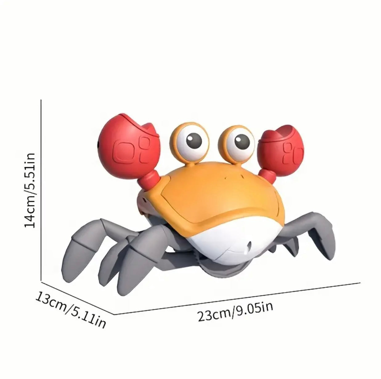 Crawling Crab-Sensory toys for babies